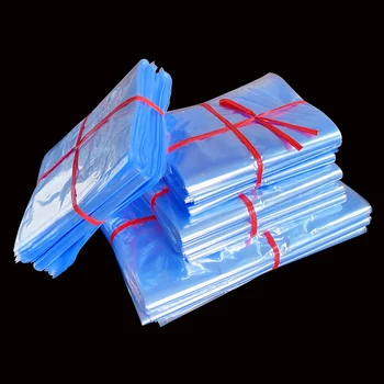 Термоусадочные пакеты из ПВХ, прозрачная мембрана, Пластиковая косметичка, пластиковые термоусадочные пакеты, пленка для термоусадки, плоские пакеты 1000 шт.
