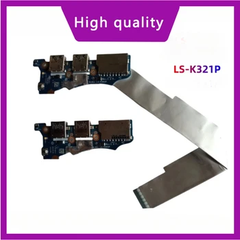 Для Lenovo Ideapad 5-14ITL05 USB-плата LS-K321P с кабелем FFC 5C51B39801