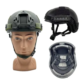 Баллистический шлем PE NIJ IIIA High Cut с высококачественной подкладкой 2 поколения UHMW-PE BALLISTIC IIIA ПУЛЕНЕПРОБИВАЕМЫЙ ШЛЕМ