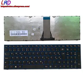 Новая клавиатура для ноутбука в Словении с синей рамкой для Lenovo Ideapad 305-15IBY 305-15IBD 305-15IHW 305-15ABM 5N20J15403 5N20J15231