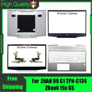 Для ноутбука HP ZHAN 99 G1 TPN-C134 ZBook 15v G5 Задняя Крышка Задняя Верхняя Крышка Передняя Рамка Подставка Для Рук Верхний Корпус Петли Серебристого Цвета