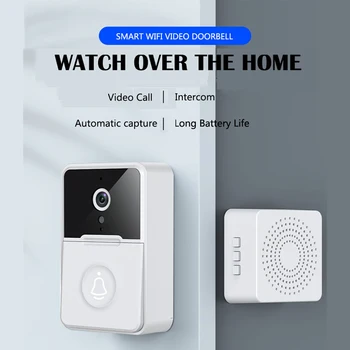 Водонепроницаемая Камера Дверного Звонка WIFI Video Doorbell 1080P Smart Night Vision PIR IP-Камера