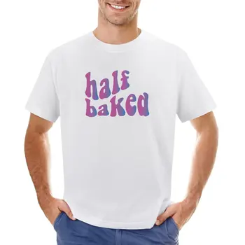 наполовину испеченная футболка sublime sweat cute clothes, облегающие футболки для мужчин