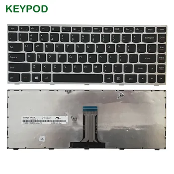 Новый Американский Английский для Lenovo G40 G40-30 G40-45 G40-70 G40-75 G40-80 N40 Flex2-14A NoBacklight Серебристая клавиатура ноутбука для ноутбука