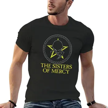 футболка с изображением сестер милосердия, короткие футболки, футболки с графическим рисунком, черные футболки, мужские хлопковые футболки.
