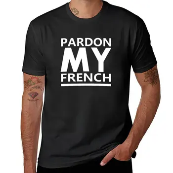 Новый Pardon My French - DJ Snake - DJ Футболка пустые футболки пользовательские футболки создайте свою собственную футболку для мужчин