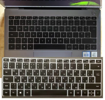 Русско-испанский чехол для клавиатуры ноутбука EURO US для 15,6-дюймового ноутбука Huawei MateBook D15 D15 (AMD Ryzen) 2021-2020 гг.