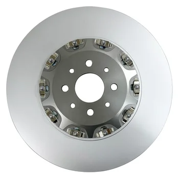Серый задний тормозной диск по индивидуальному заказу для BMW 370*24 мм 34212284811