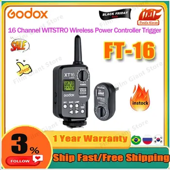 Godox FT-16 FT16 16-канальный беспроводной контроллер питания WITSTRO для запуска вспышки AD-180 + бесплатная доставка