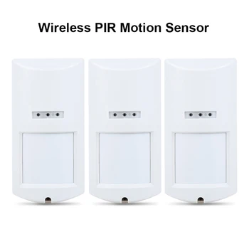 Wireless 433MHz EV1527 Outdoor PIR Motion Sensor Detector De Movimiento датчик движения Anti-pet 12M 100° Wide Angle Detection