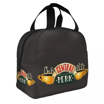 Пара Лучших друзей, утепленная сумка для ланча в Центральном парке, Друзья, контейнер для ланча из телешоу, сумка-холодильник, тоут, ланч-бокс, сумки для еды
