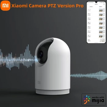 Xiaomi Smart Camera PTZ Pro 2K + 3 мИллиона Пикселей AI Humanoid Detection Двойной Микрофон Шумоподавление Камера Безопасности Вид Радионяни