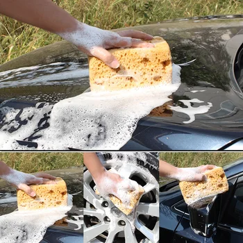 10*10*10 см Инструмент для чистки автомобиля губка для мытья автомобильного цикла блок автомобильных чистящих средств большой размер Сотовая губка щетка для вытирания пыли