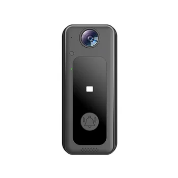 Камера видеодомофона Wi-Fi 2,4 ГГц с перезвоном Беспроводной Перезаряжаемый Умный дверной звонок HD ночного видения с двусторонним звуком