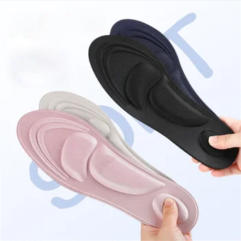 Memory Foam 4D Спортивные Стельки для Обуви Женские Мужские Дезодорант Дышащая Подушка Для Бега Стельки Для Ухода За Ногами Ортопедические Стельки