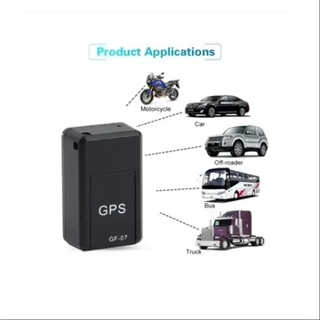 2024 новое магнитное GPS-трекерное устройство GF07 GSM Мини-локатор отслеживания в режиме реального времени GPS Автомобиль Мотоцикл Монитор отслеживания с дистанционным управлением