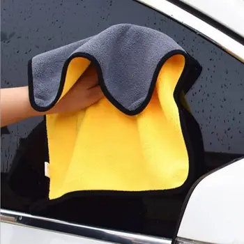 Полотенце для чистки из микрофибры, утолщенная мягкая ткань для сушки кузова автомобиля для Opel Astra g/gtc/j /h Corsa Insignia Mokka KX3 KX5