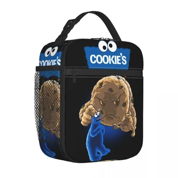 Ланч-бокс Cookie Monster Аксессуары для неправильного печенья Коробка для ланча Новое поступление Термоохладитель Ланч-бокс для школы