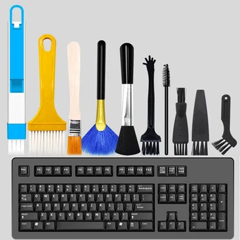 Набор щеток для чистки клавиатуры для ноутбука, мягкие щетки для пыли, инструменты
